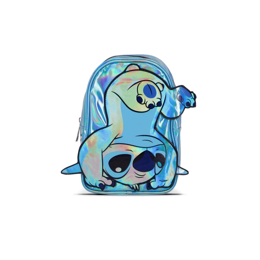 Disney Lilo & Stitch - Shiny Mini Backpack - Blue
